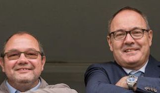 Peter Brill und Georg Jungen (v.l.) achten als Aufsichtsrat auf die gesunde Entwicklung des Unternehmens. Fotos: maxpress/srk