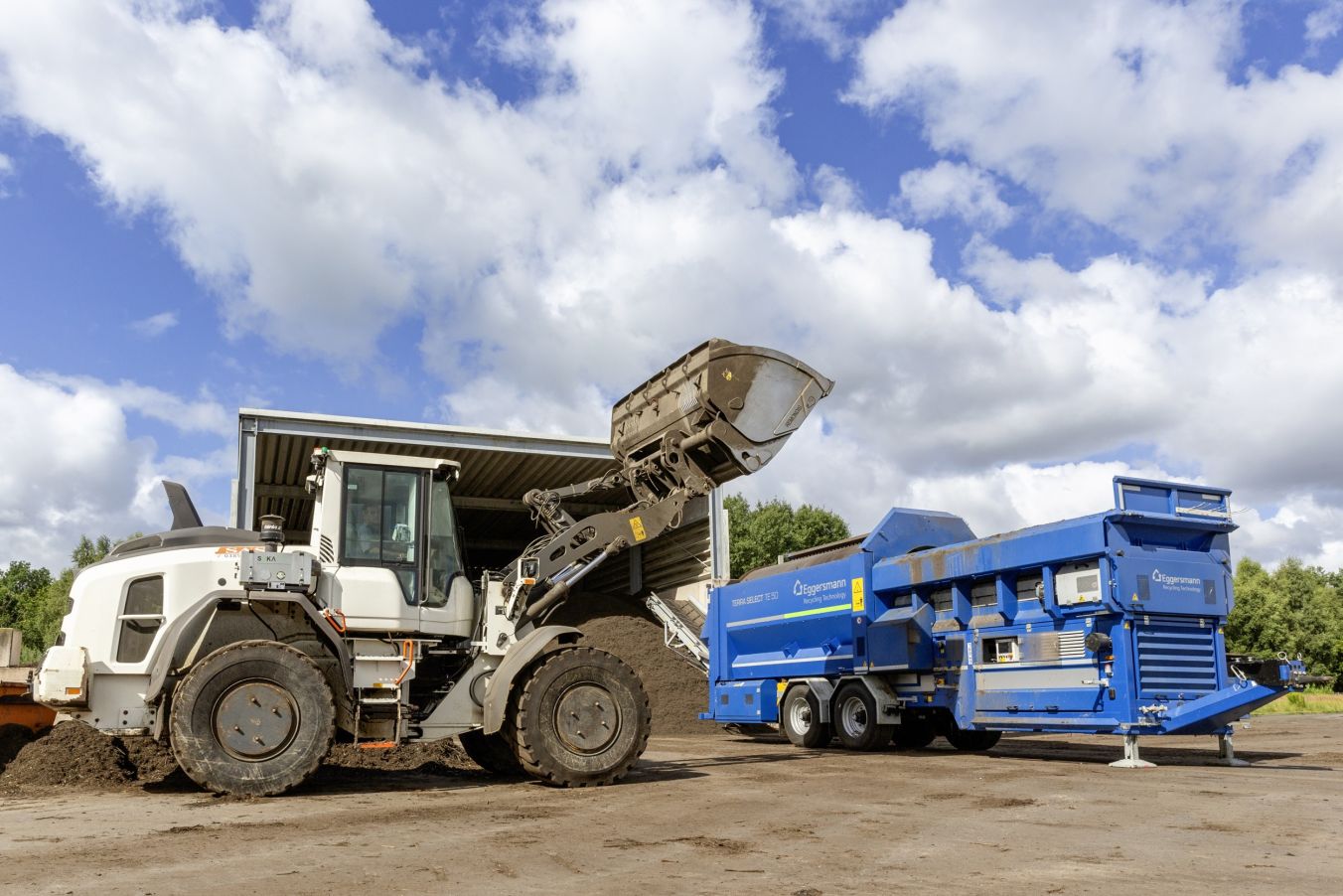 Effizientere Technik liefert mehr hochwertigen Kompost für Kleinverbraucher und Landwirte