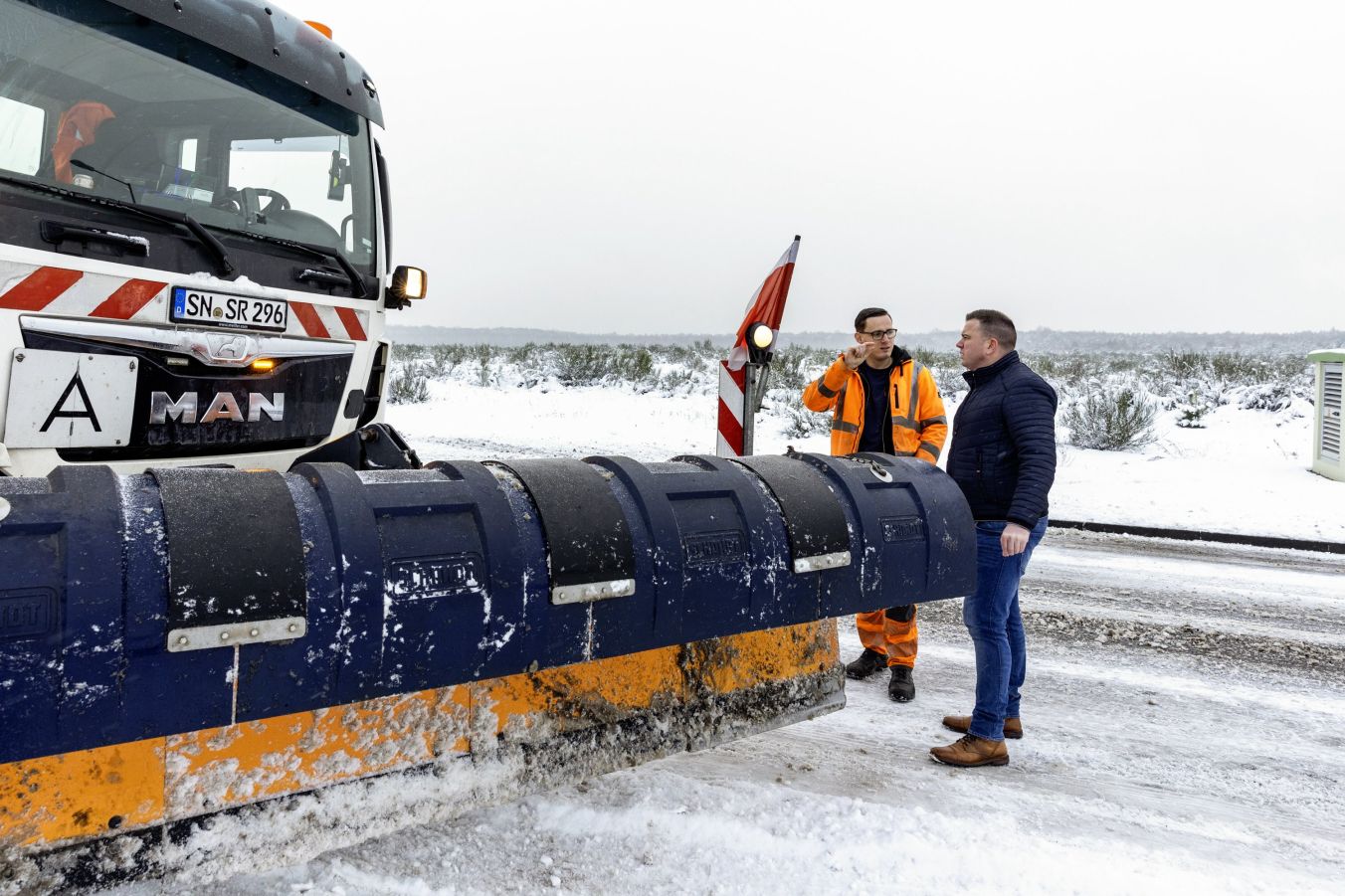 Der Winterdienst der SAS Schwerin hat einen guten Job gemacht