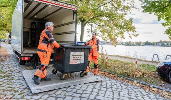  SAS stellt 90 Vierradbehälter auf und erhöht Bestand damit um weitere 20 Prozent.